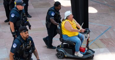 Capitol Police arrest dozens of people protesting Medicaid cuts in Trump budget bill