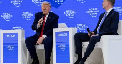 Trump says U.S. must ‘get Greenland,’ swipes at Europe in winding Davos speech